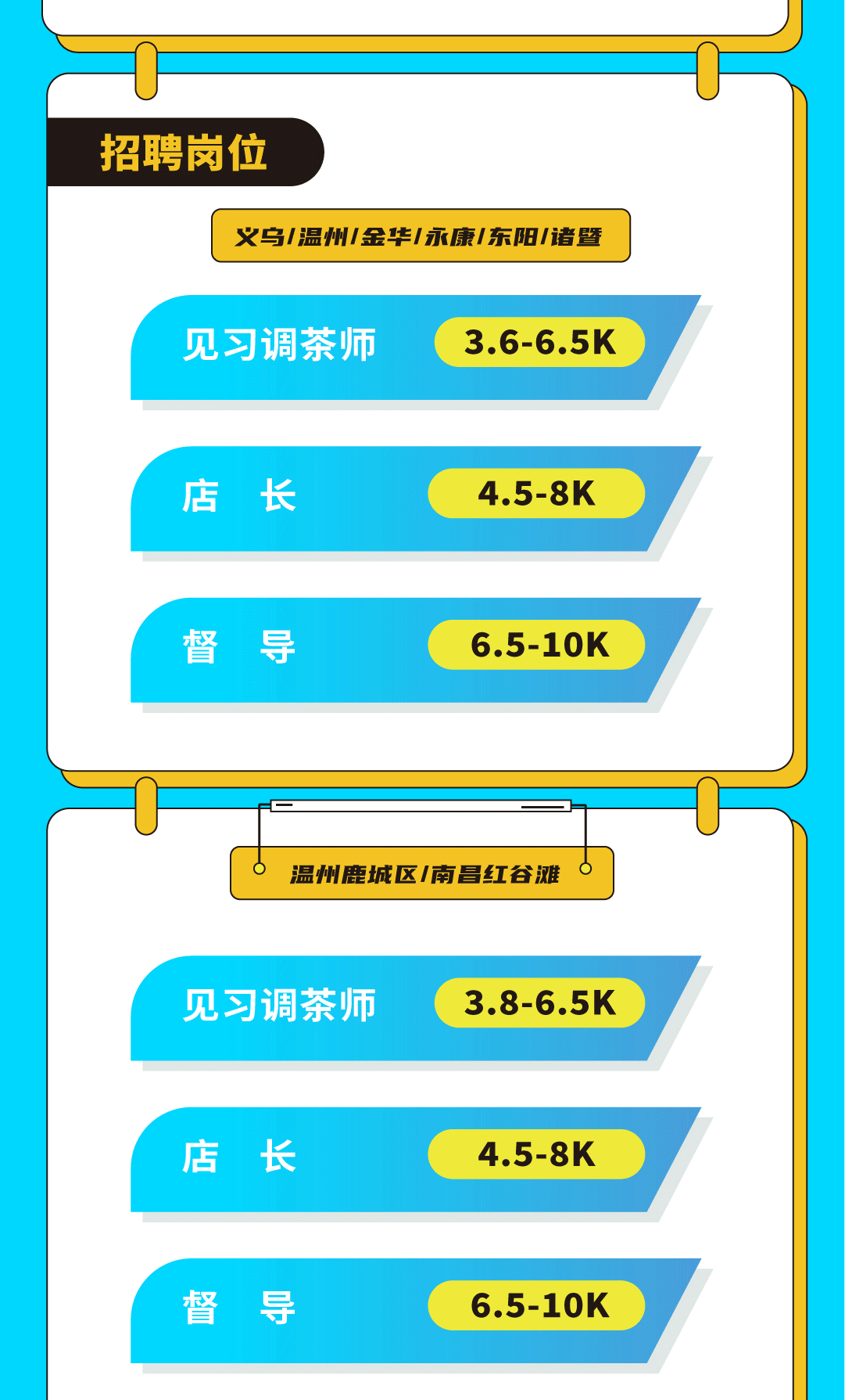 凯发K8奶茶招聘